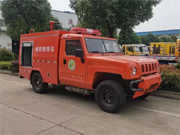 藍牌勇士四驅越野消防車