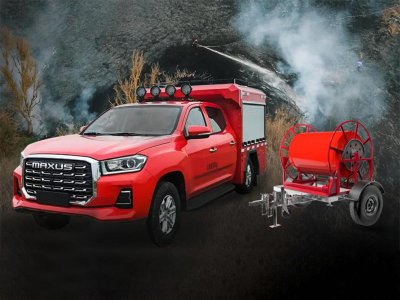 遠程供水管線車